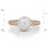 Pearl and Diamond Ring. View 2