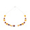Amber Necklace for Young and Young at Heart Women. Sterling Silver Clasp