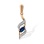 Marquise-cut Sapphire with Diamond Accents Pendant. Hypoallergenic Cadmium-free 585 (14K) Rose Gold