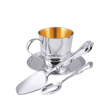 Европейский чайный сервиз из серебра