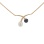 White & Black Pearl Necklace