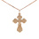 Orthodox Cross in Cross Pendant