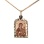 Our Lady of Iveron (Theotokos Iverskaya). Diamond Cut Gold Body Icon