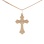 Orthodox Cross Pendant. 585 (14kt) Rose Gold