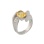 Citrine White Gold Ring