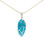 Turquoise Curved Pendant