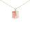 Coral & Mother-of-Pearl Silver Pendant