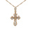 Orthodox cross with 7 Russian diamonds