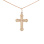 Orthodox Body Cross. Certified 585 (14kt) Rose Gold