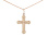 Orthodox Body Cross. Certified 585 (14kt) Rose Gold
