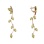Dangle peridot earrings