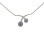 Oriental Grey Pearl Necklace