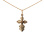 Orthodox Passion Cross. 585 (14kt) Rose Gold
