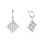Diamond Chandelier Two-In-One Earrings