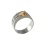 Citrine Ring. 585 (14kt) White Gold