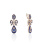 Royal Couture Bow Earrings. Diamonds, Sapphires, Enamel