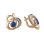 South Ural Blue Sapphire Earrings