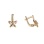 Children Rose Gold Earrings. The Best Selection of Children Earrings in the USA