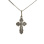 Silver Orthodox Cross. Christening Cross