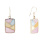 Multicolored Mother-of-Pearl Earrings