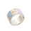 Multi-Colored Mother-of-Pearl Ring