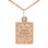 Icon Pendant 'The Holy George The Victorious'. Certified 585 (14kt) Rose Gold. View 2