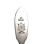 Silver Gift Coffee Spoon With Libra Zodiac Sign (September 23 - October 23). View 2