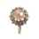 Faberge Style Pink Pearl Ring. View 2