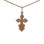 Russian Orthodox Gold Cross. View 2