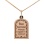 Icon Pendant 'Savior Not Made By Hands'. 585 (14kt) Rose Gold. View 2