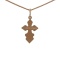 Russian Orthodox Gold Cross. View 2