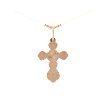 Body Cross for the Young Orthodox Adherent. 585 (14kt) Rose Gold