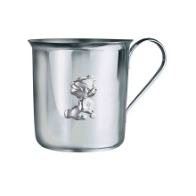 'A Puppy' Baby Silver Cup. Hypoallergenic Antimicrobial 925/999 Silver