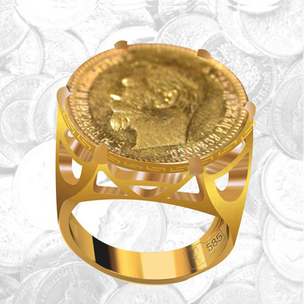 Asarfi Ring (Coin Ring) - Foomantra