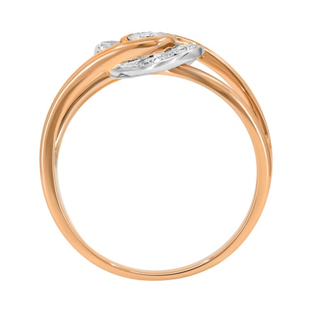 Intricate Diamond Ring. Angle 4