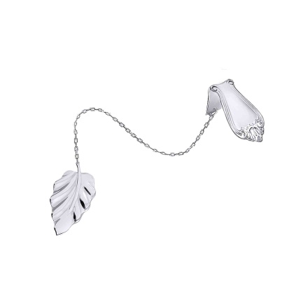 Potable Water Freshener and Sterilizer 'A Leaf'. Antimicrobial 925/999 Silver