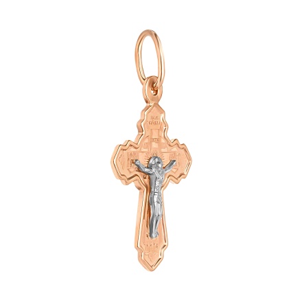 Guardian Angel Body Crucifix. View 2