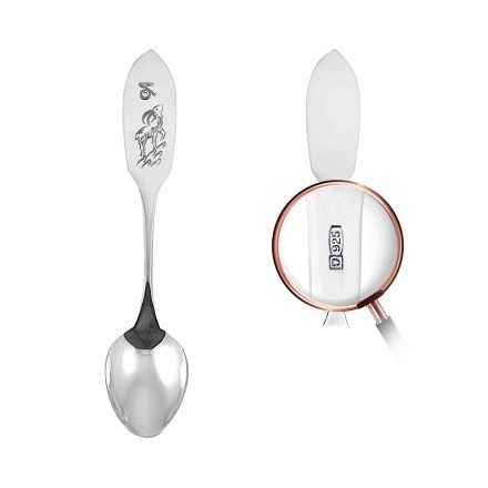 Hypoallergenic 925 Silver Teaspoon Capricorn Zodiac