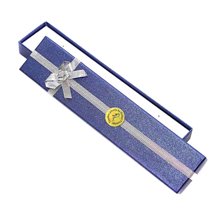 Boutique-quality Gift Box for Silver Chain by Golden Flamingo