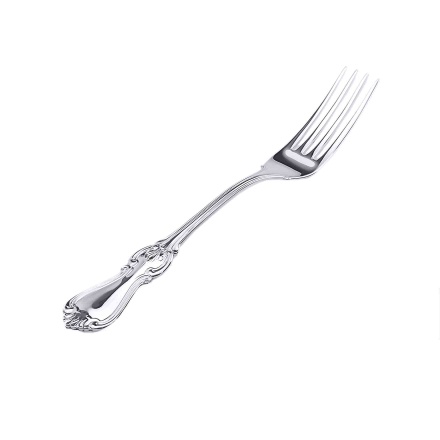 French Style Silver Dinner Fork. Hypoallergenic Antimicrobial 830/999 Silver