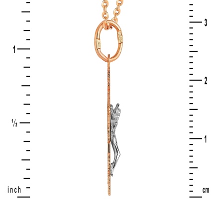 Trefoil Orthodox Cross. View 3