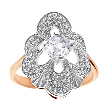 Faberge Era-inspired Certified Diamond Ring. View 2.