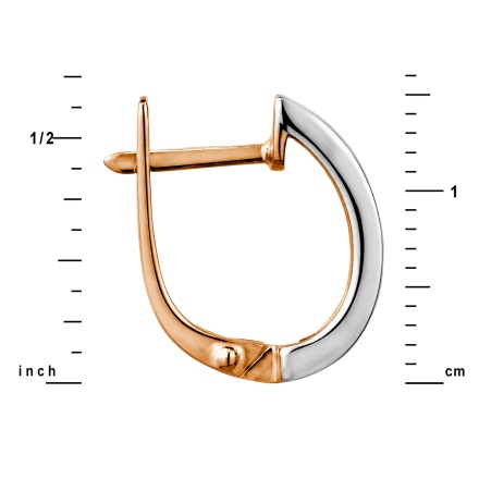 'Magic of New York' Diamond Earrings - Height 15mm