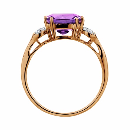 "Rhapsody in Purple" Ring. Angle 4
