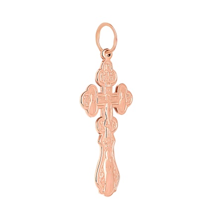 Reverse of Deisis Russian Cross for Him. View 2