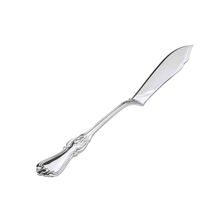 French Style Silver Knife for Fish and Seafood. Hypoallergenic Antimicrobial 830/999 Silver