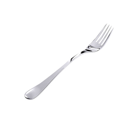 English Style Silver Table Fork. Hypoallergenic Antimicrobial 830/999 Silver