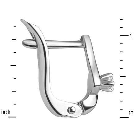 Size of Diamond Fun Twist Kids' Earrings