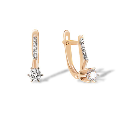 Russian lock earrings sale