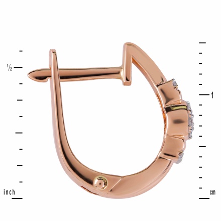 Height of Natural Diamond Leverback Earrings for Any Occasion